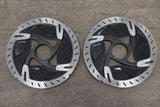 (2) 160mm Shimano Dura-Ace SM-RT900-S Center Lock Disc Brake Rotors