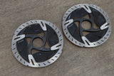 (2) 160mm Shimano Dura-Ace SM-RT900-S Center Lock Disc Brake Rotors