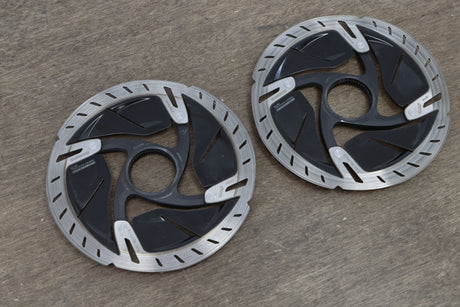 (2) 160mm Shimano Dura-Ace SM-RT900-S Center Lock Disc Brake Rotors