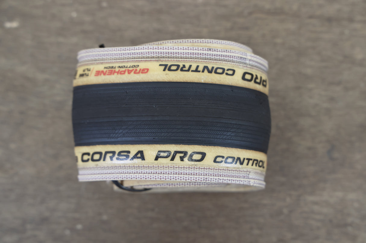 (1) 700x28C 28mm Vittoria Corsa Pro Tubeless Clincher Road Tire