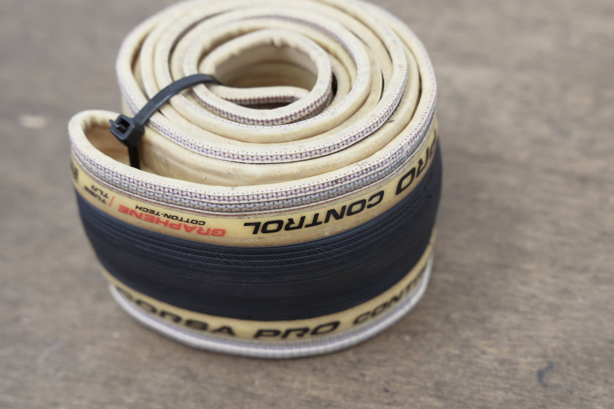 (1) 700x28C 28mm Vittoria Corsa Pro Tubeless Clincher Road Tire