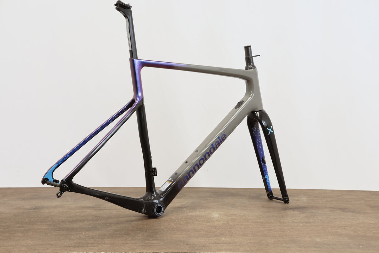 2022 58cm Cannondale SuperSix EVO CX Carbon Disc CX Gravel Frameset Super Six