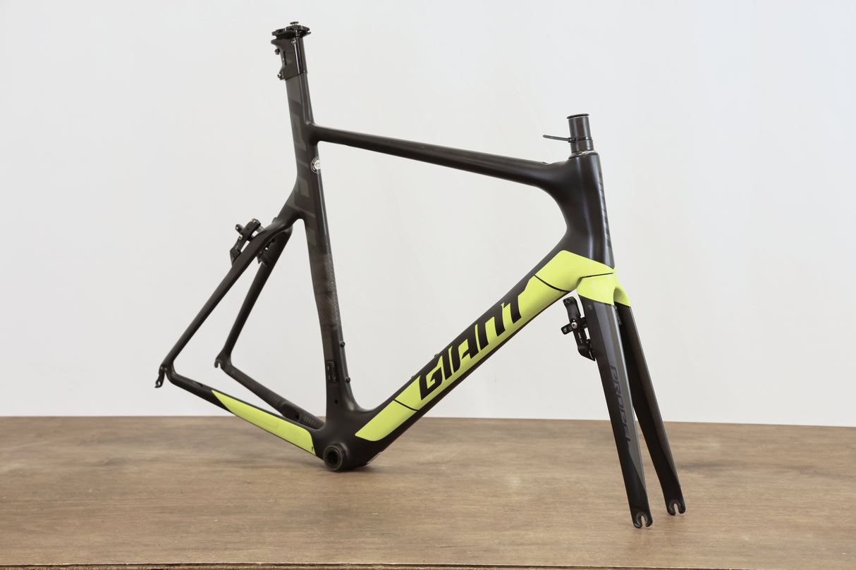 L (Large) Giant Propel Advanced SL 1 ISP Carbon Aero Rim Road Frameset *Repaired*