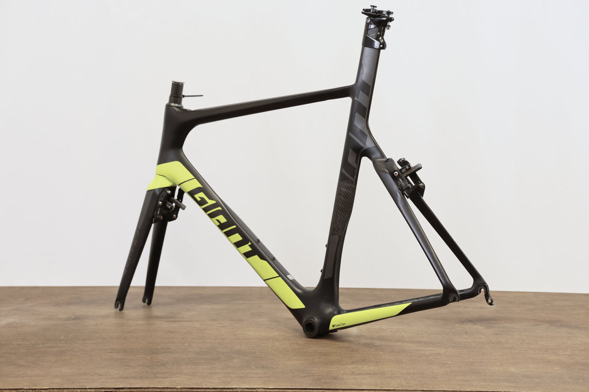L (Large) Giant Propel Advanced SL 1 ISP Carbon Aero Rim Road Frameset *Repaired*