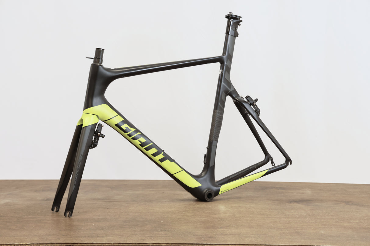 L (Large) Giant Propel Advanced SL 1 ISP Carbon Aero Rim Road Frameset *Repaired*