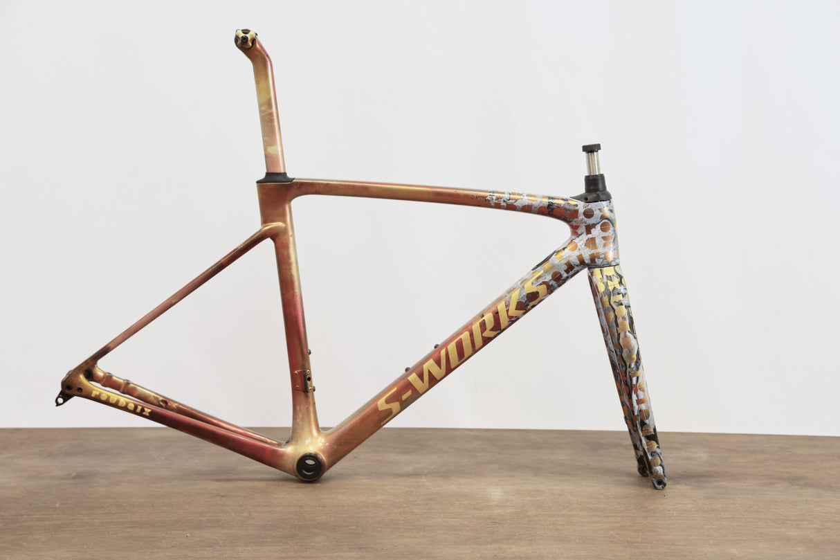 2020 57cm Specialized S-WORKS Roubaix Team Future Shock Carbon Disc Frameset