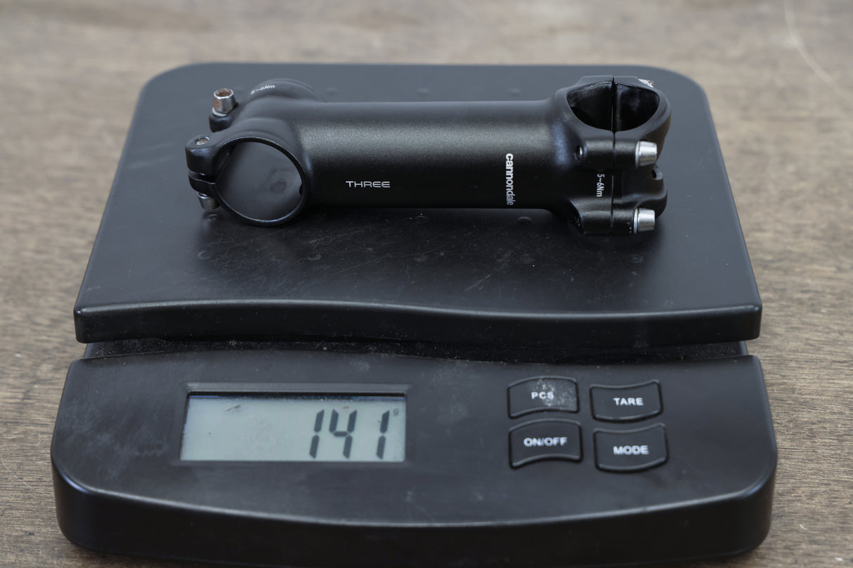 Cannondale Three 110mm ±6 Alloy Road Stem 141g 1 1/8" 31.8mm