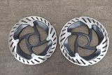 (2) 160mm Shimano Dura-Ace RT-CL900 Center Lock Disc Brake Rotors CL 900
