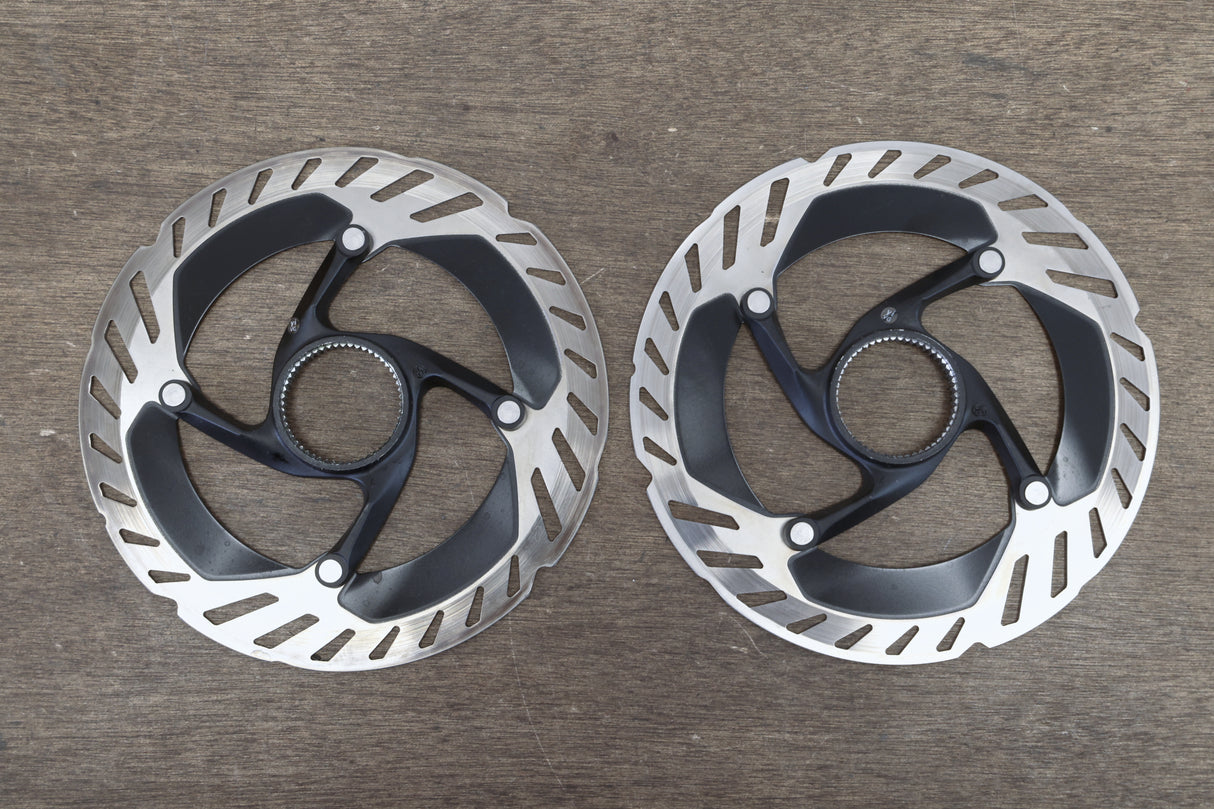 (2) 160mm Shimano Dura-Ace RT-CL900 Center Lock Disc Brake Rotors CL 900