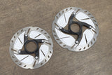 (2) 140mm/160mm Shimano Ultegra SM-RT800 Center Lock Disc Brake Rotors RT 800