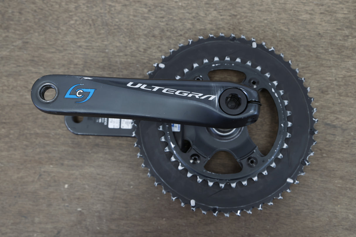 170mm 52/36T Shimano Ultegra FC-R8000 Stages Dual Power Meter Crankset 8000