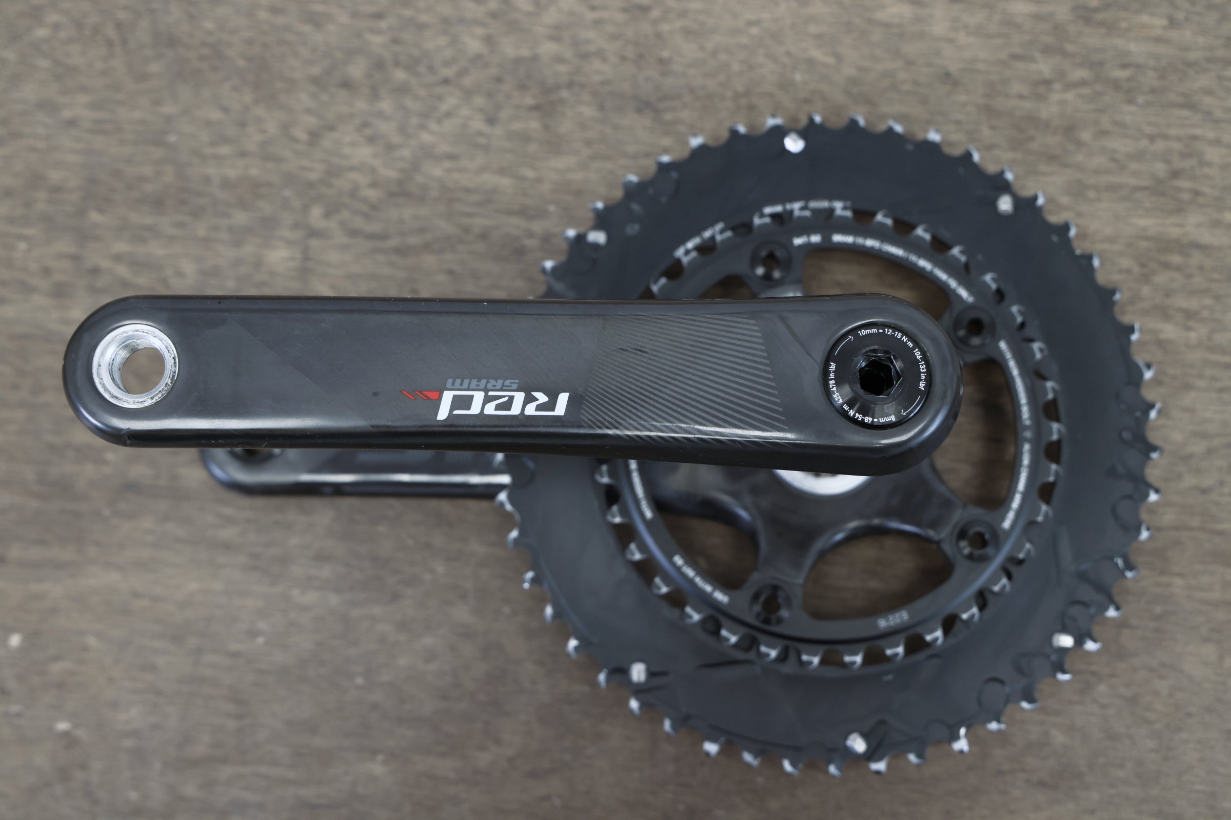 177.5mm 50/34T GXP SRAM Red 22 Carbon Crankset – Elevate Cycling
