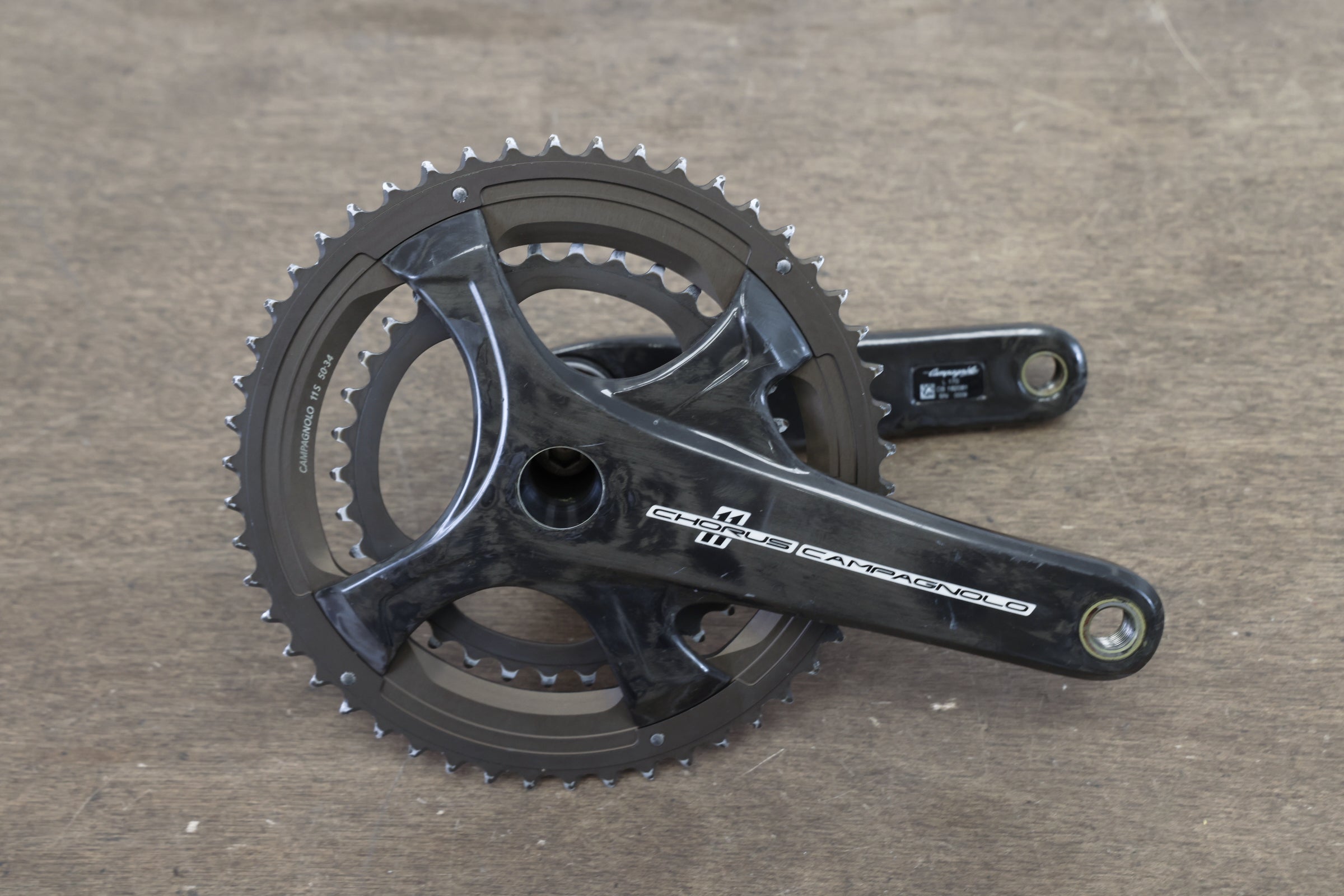 170mm 50/34T Campagnolo Chorus 11 Speed Carbon Crankset – Elevate