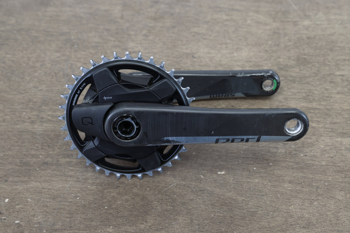 172.5mm 36T 1x DUB SRAM Red AXS Quarq 12 Speed Power Meter Crankset
