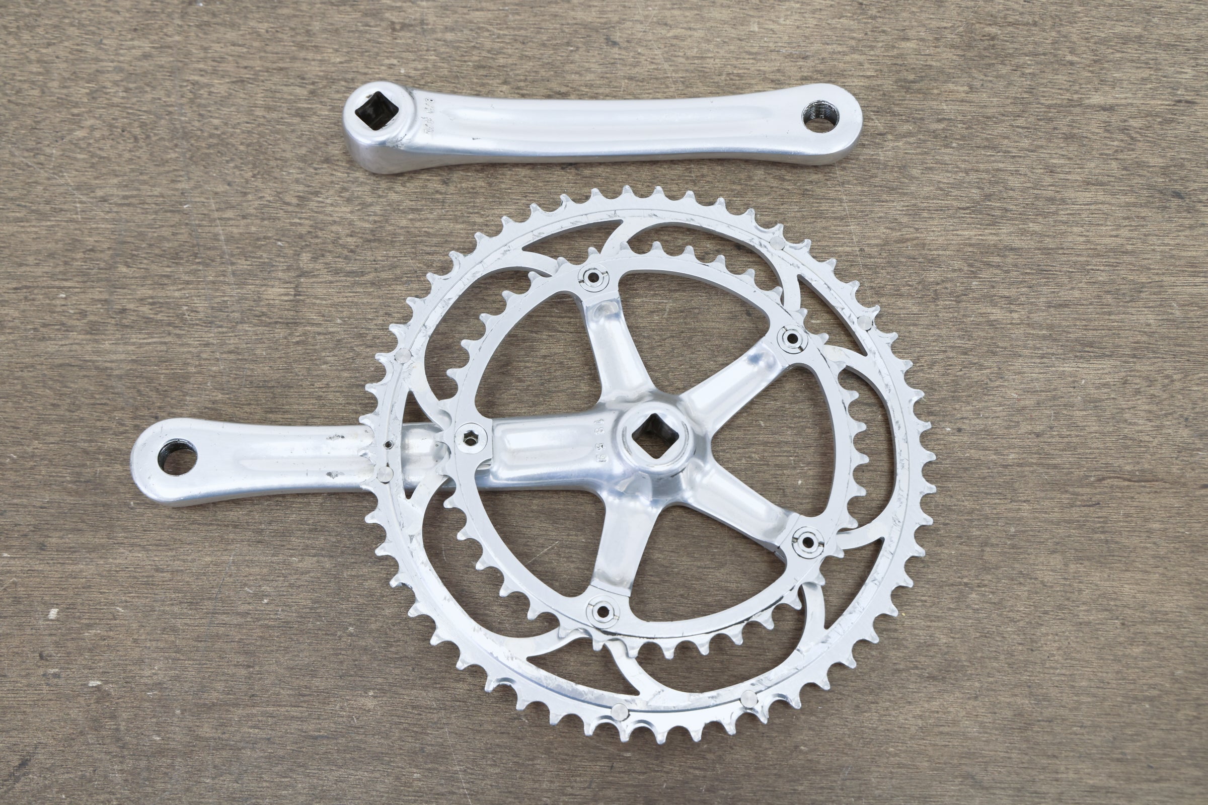 175mm 53/39T Campagnolo Record 10 Speed Alloy Road Crankset