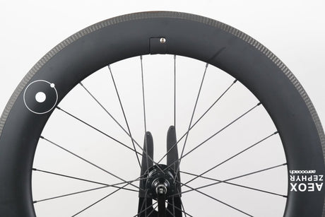 AeroCoach AEOX Zephyr Carbon Tubeless Clincher Rim Brake Wheelset XDR 12 Speed