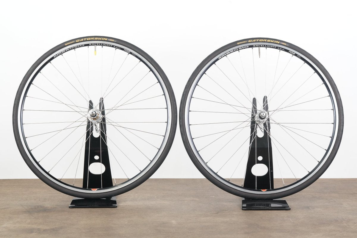 Ambrosio Excellight Chorus Alloy Clincher Rim Brake Wheelset Campagnolo 11 Speed