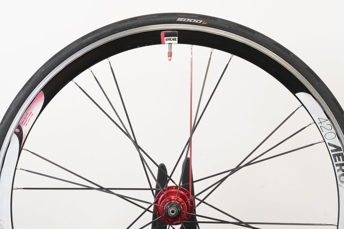 American Classic Series 3 420 Aero Alloy Clincher Rim Brake Road Wheelset 10 Speed