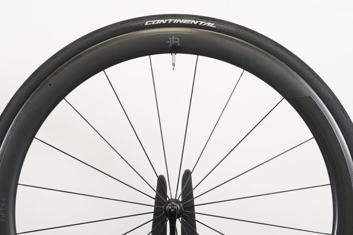 Black Inc. Fifty 50 C Carbon Clincher Rim Brake Wheelset Shimano/SRAM 11 Speed