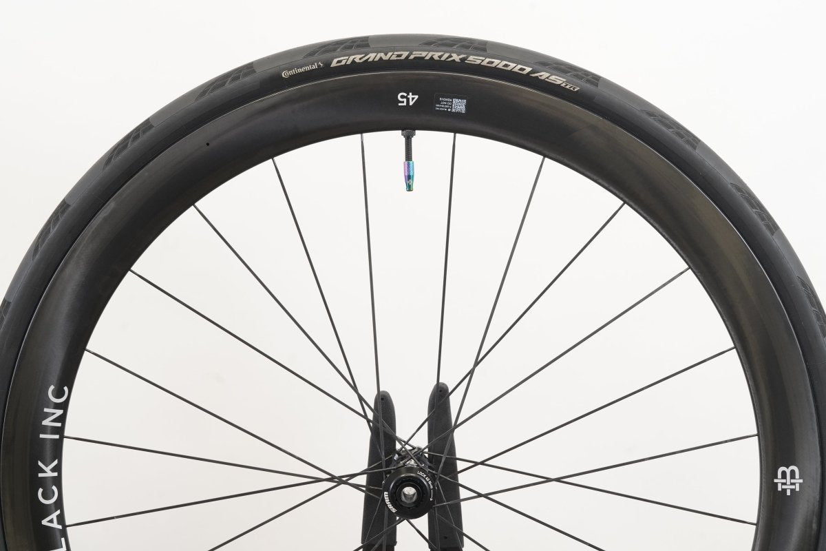 Black Inc. Fourty Five 45 Carbon Tubeless Clincher Disc Brake Wheelset 12 Speed