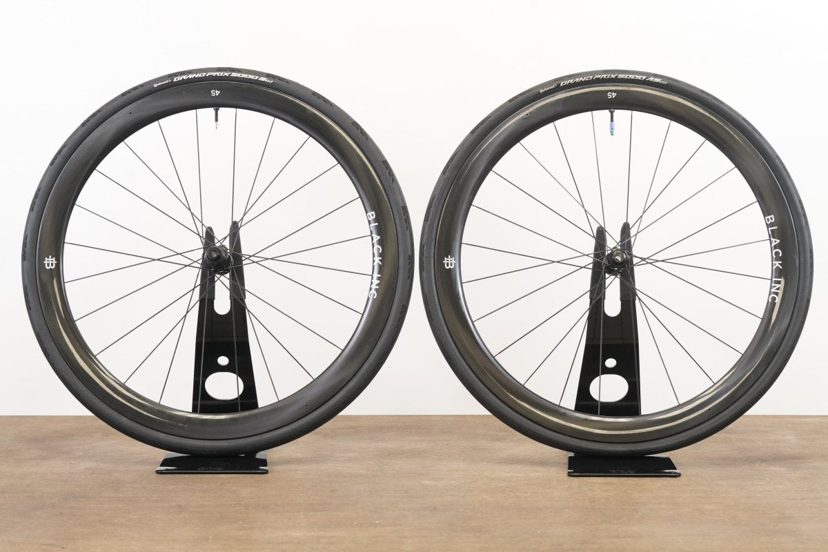 Black Inc. Fourty Five 45 Carbon Tubeless Clincher Disc Brake Wheelset 12 Speed