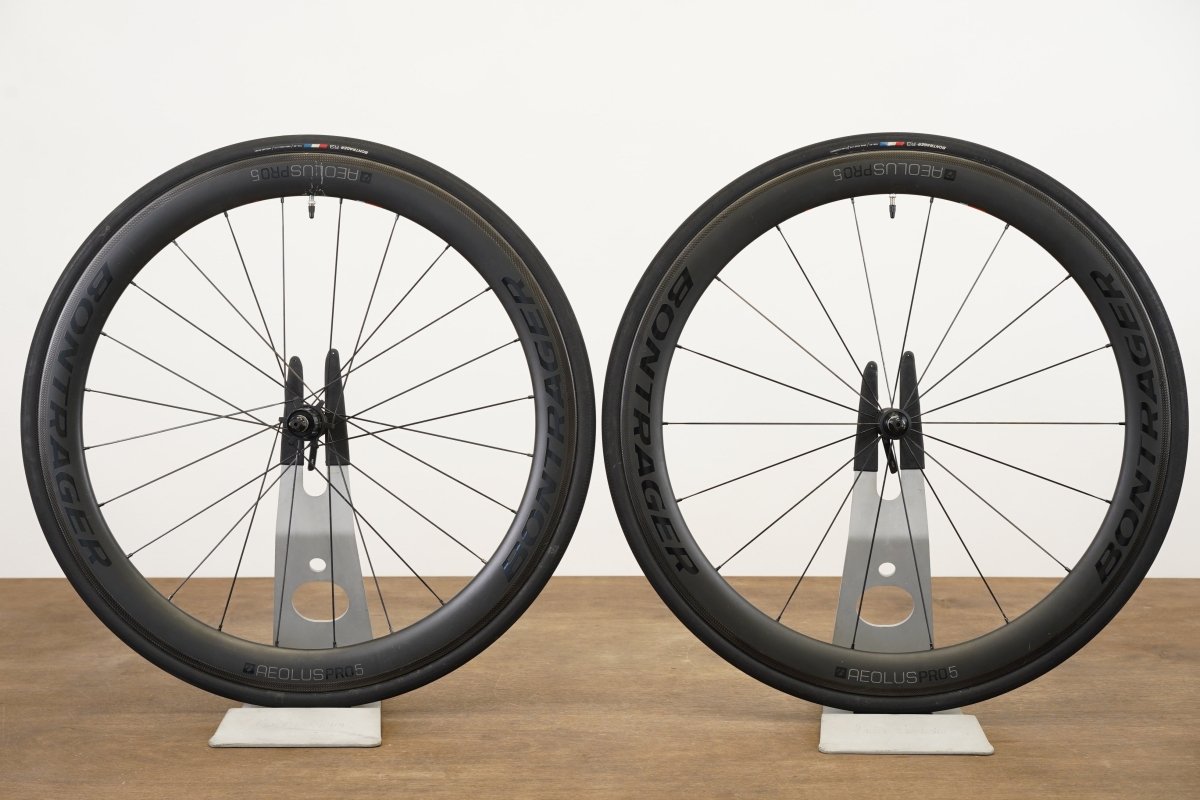 Bontrager Aeolus Pro 5 TLR Carbon Tubeless Clincher Rim Brake Wheelset 11 Speed