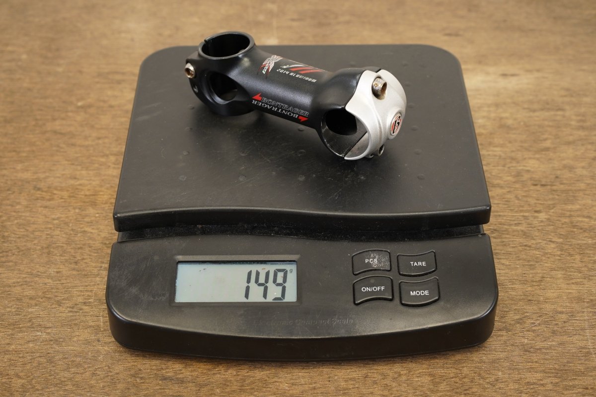 Bontrager RaceXlite 90mm ±7 Degree Alloy Road Stem 149g 1 1/8" 31.8mm