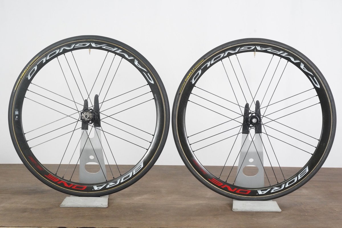 Campagnolo Bora One 35 Carbon Tubular Disc Brake Wheelset Campagnolo 11 Speed
