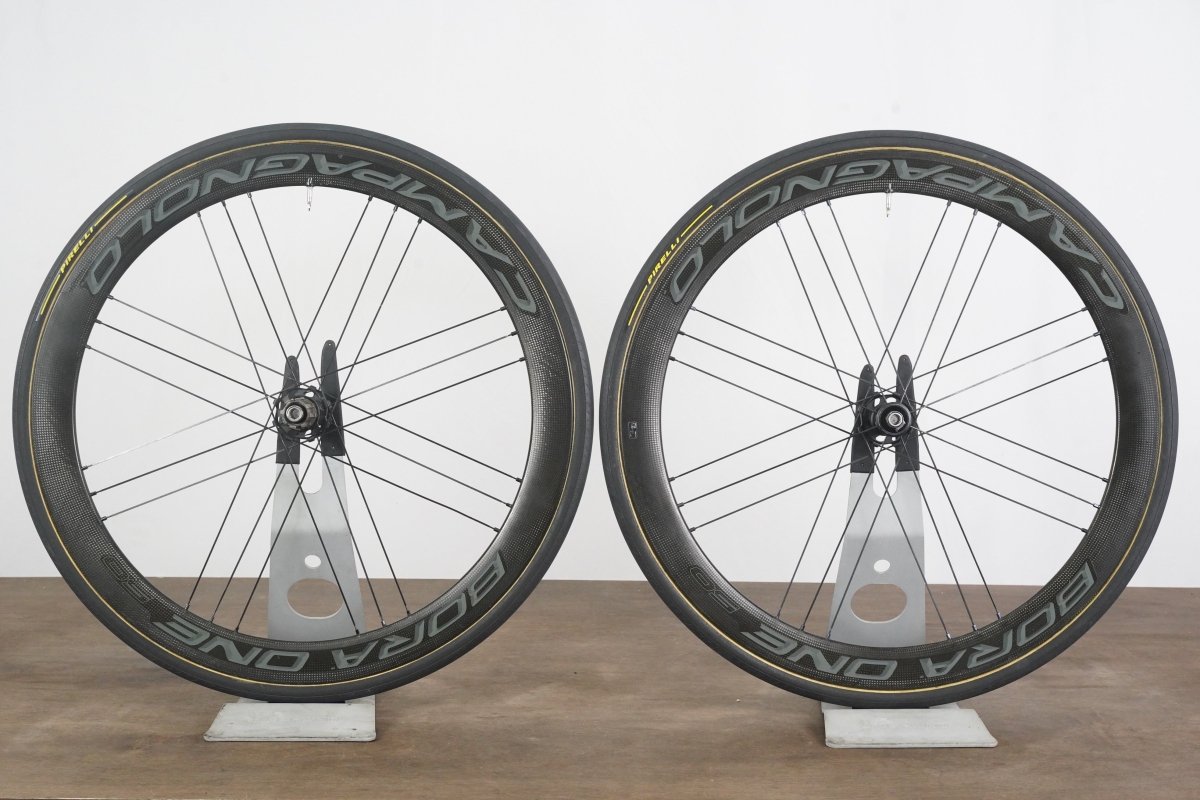 Campagnolo Bora One 50 Carbon Tubular Disc Brake Wheelset Campagnolo 11 Speed
