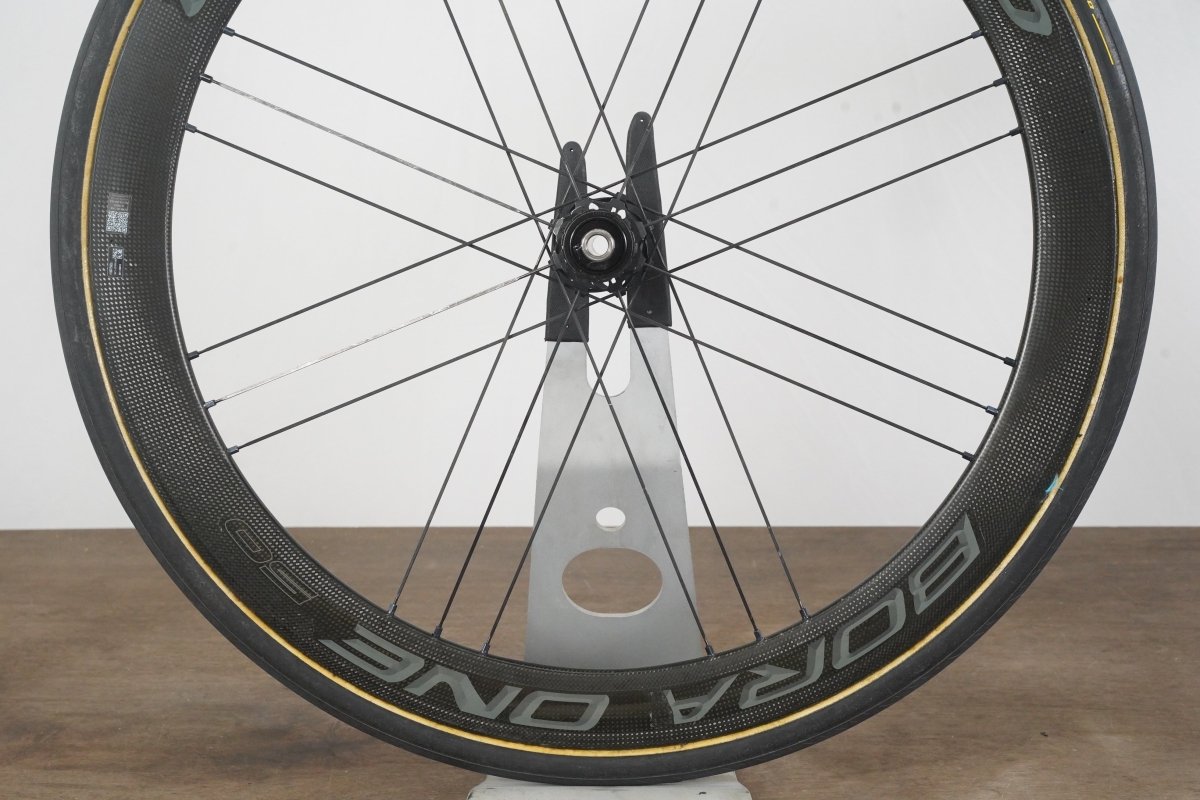Campagnolo Bora One 50 Carbon Tubular Disc Brake Wheelset Campagnolo 11 Speed