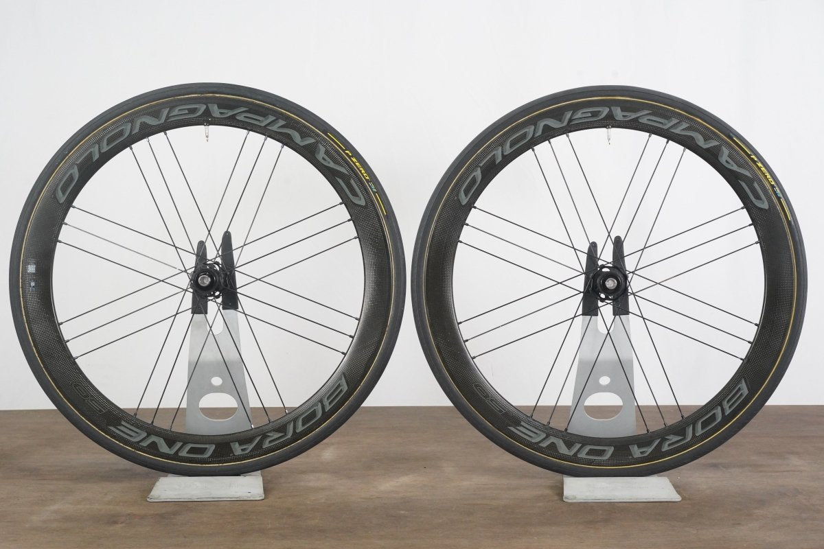 Campagnolo Bora One 50 Carbon Tubular Disc Brake Wheelset Campagnolo 11 Speed