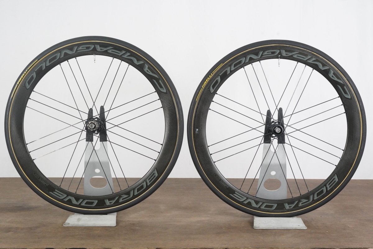 Campagnolo Bora One 50 Carbon Tubular Disc Brake Wheelset 