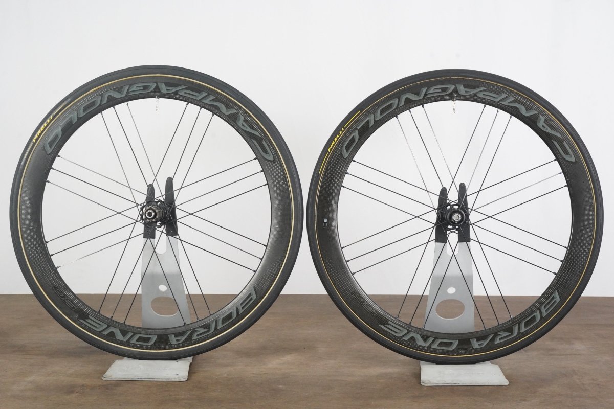 Campagnolo Bora One 50 Carbon Tubular Disc Brake Wheelset Campagnolo 11 Speed