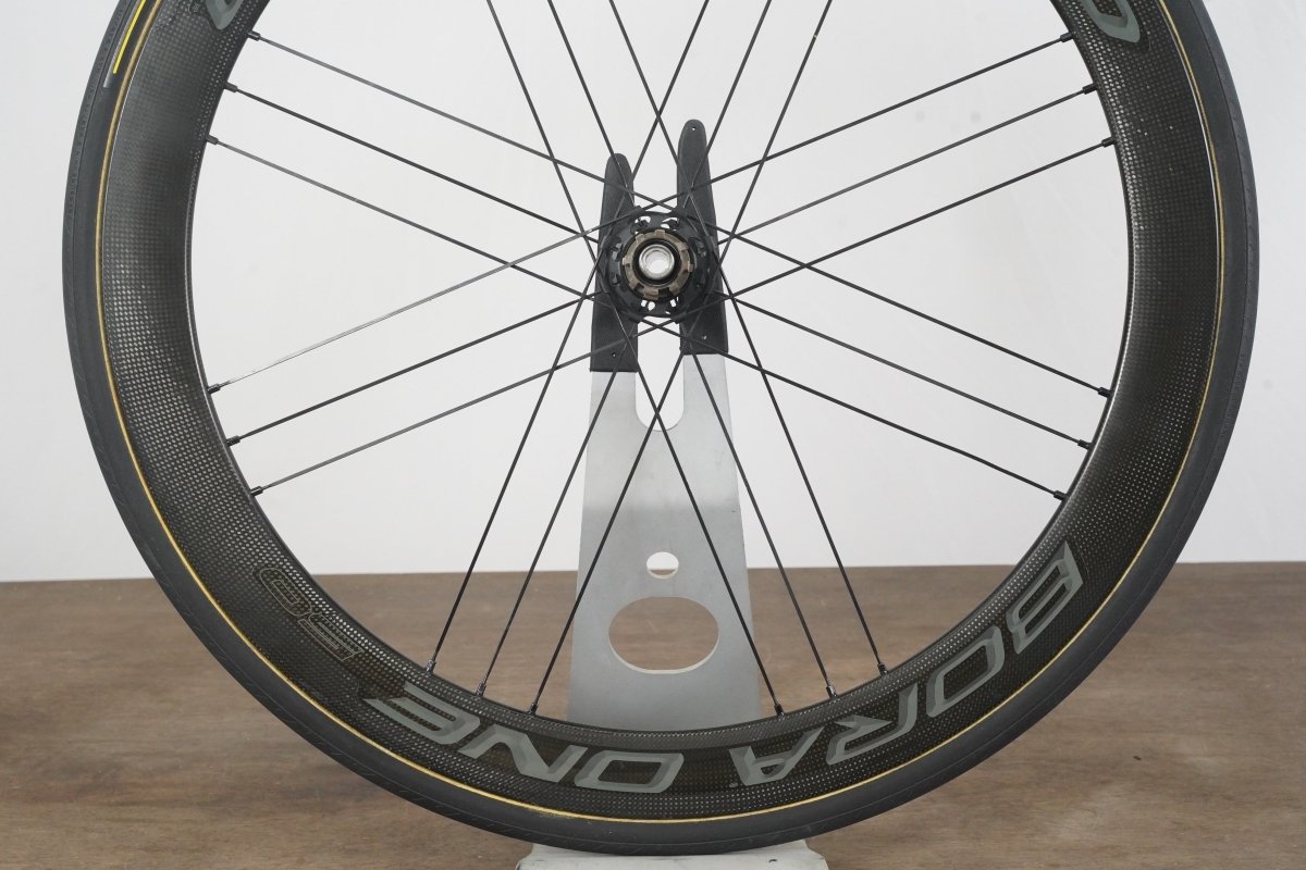 Campagnolo Bora One 50 Carbon Tubular Disc Brake Wheelset Campagnolo 11 Speed