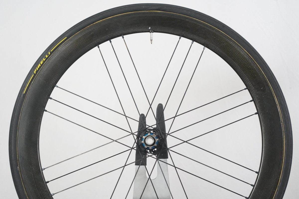 パーツ Campagnolo Bora One50 AC3 Tubular Campagnolo Bora One 50 Carbon Tubular Disc Brake Wheelset