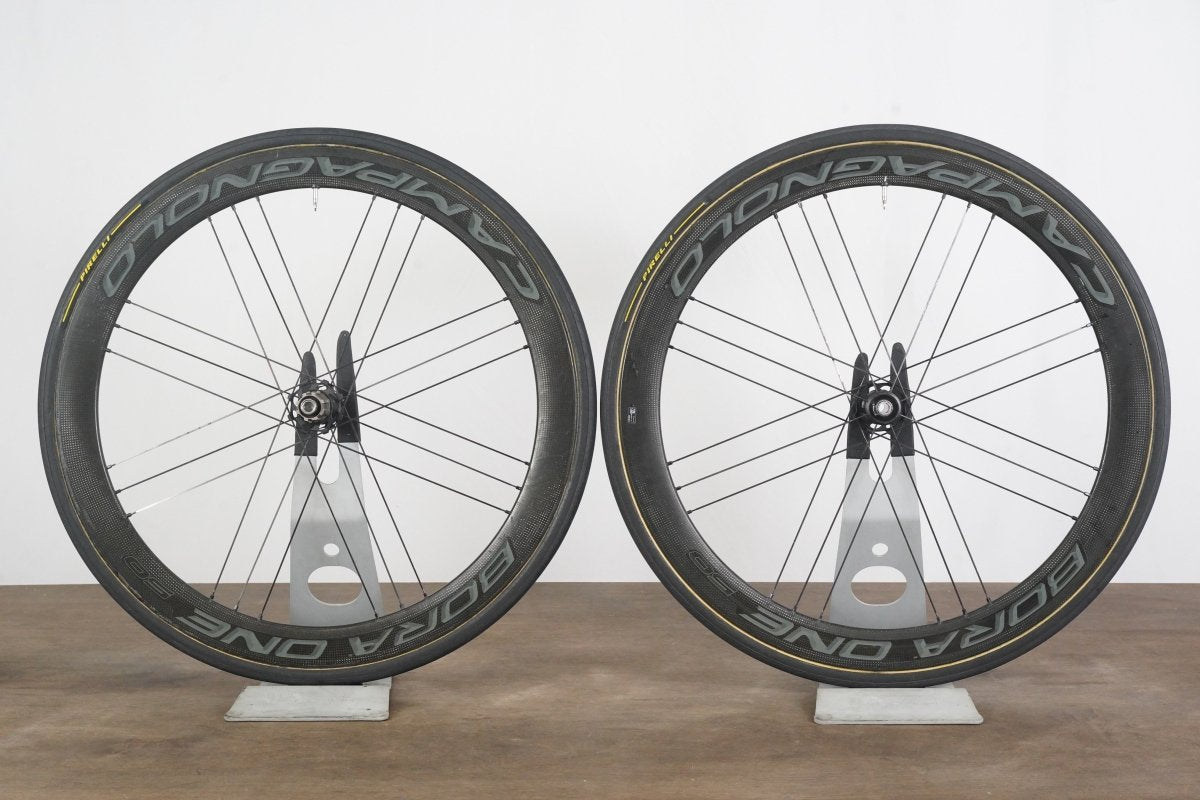 Campagnolo Bora One 50 Carbon Tubular Disc Brake Wheelset Campagnolo 11 Speed