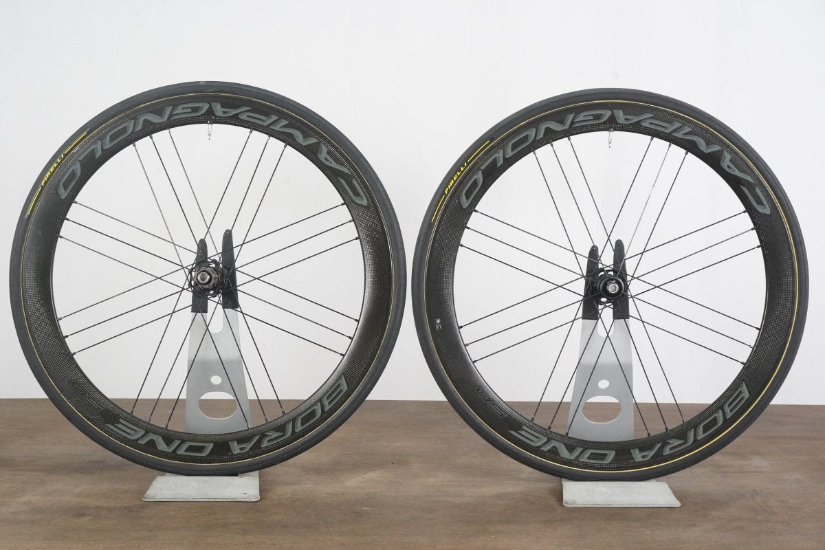 Campagnolo Bora One 50 Carbon Tubular Disc Brake Wheelset Campagnolo 11 Speed