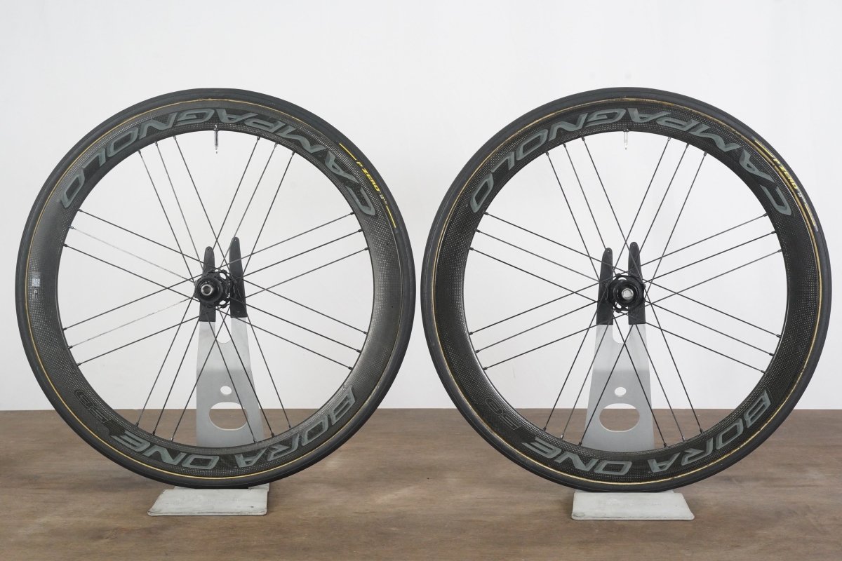 Campagnolo Bora One 50 Carbon Tubular Disc Brake Wheelset Campagnolo 11 Speed
