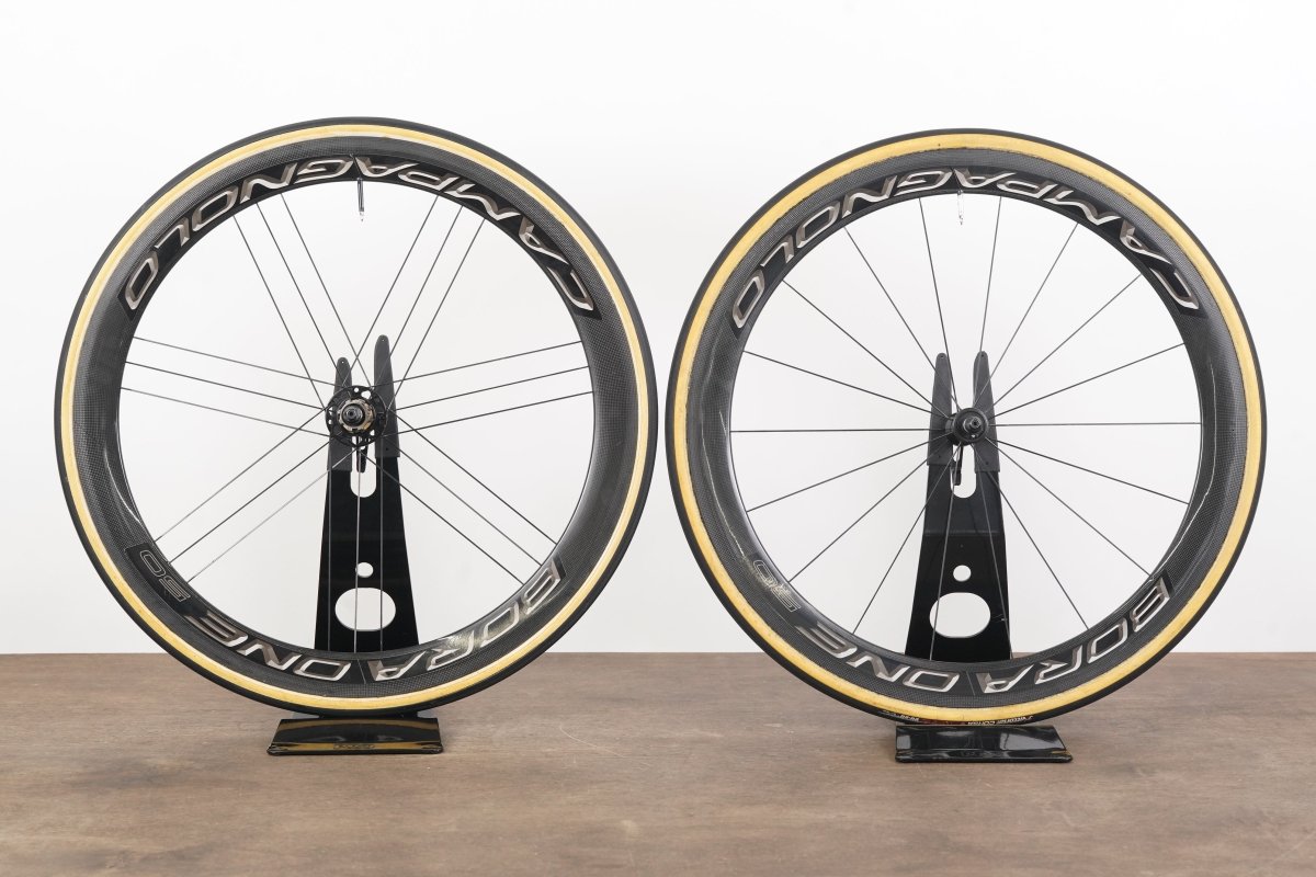Campagnolo Bora One 50 Carbon Tubular Rim Brake Wheelset Campagnolo 11 Speed