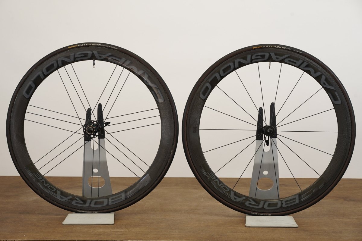Campagnolo Bora One 50 Carbon Tubular Rim Brake Wheelset Campagnolo 11 Speed