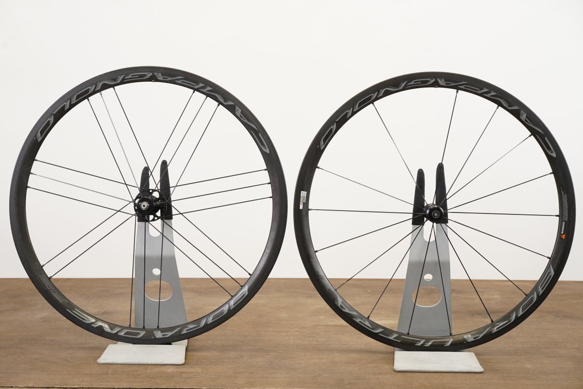 Campagnolo Bora Ultra 35 Carbon Clincher Rim Brake Wheelset 11 Speed *Needs Service*