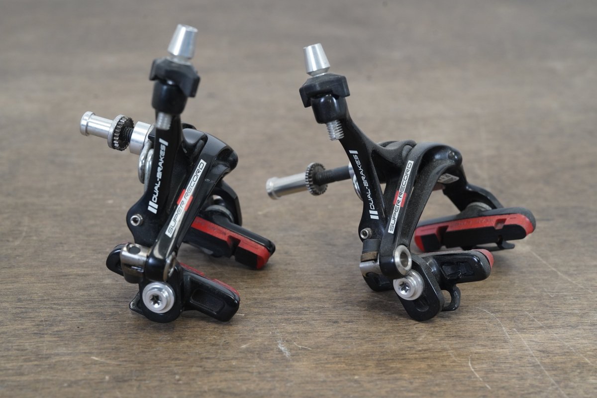 Campagnolo Super Record Skeleton Standard Center Mount Rim Brake Calipers
