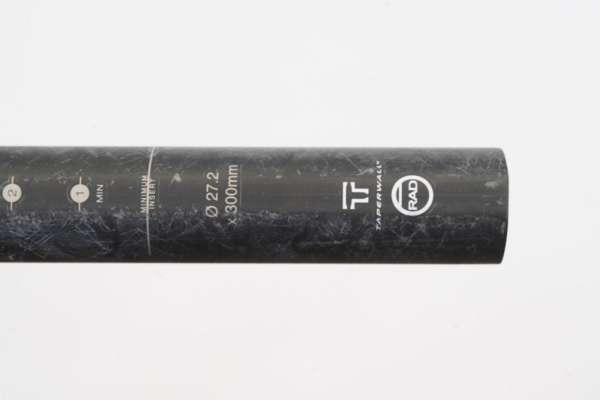 *Damaged* 27.2mm Easton EC90 Carbon 0 Setback Road Seatpost EC 90
