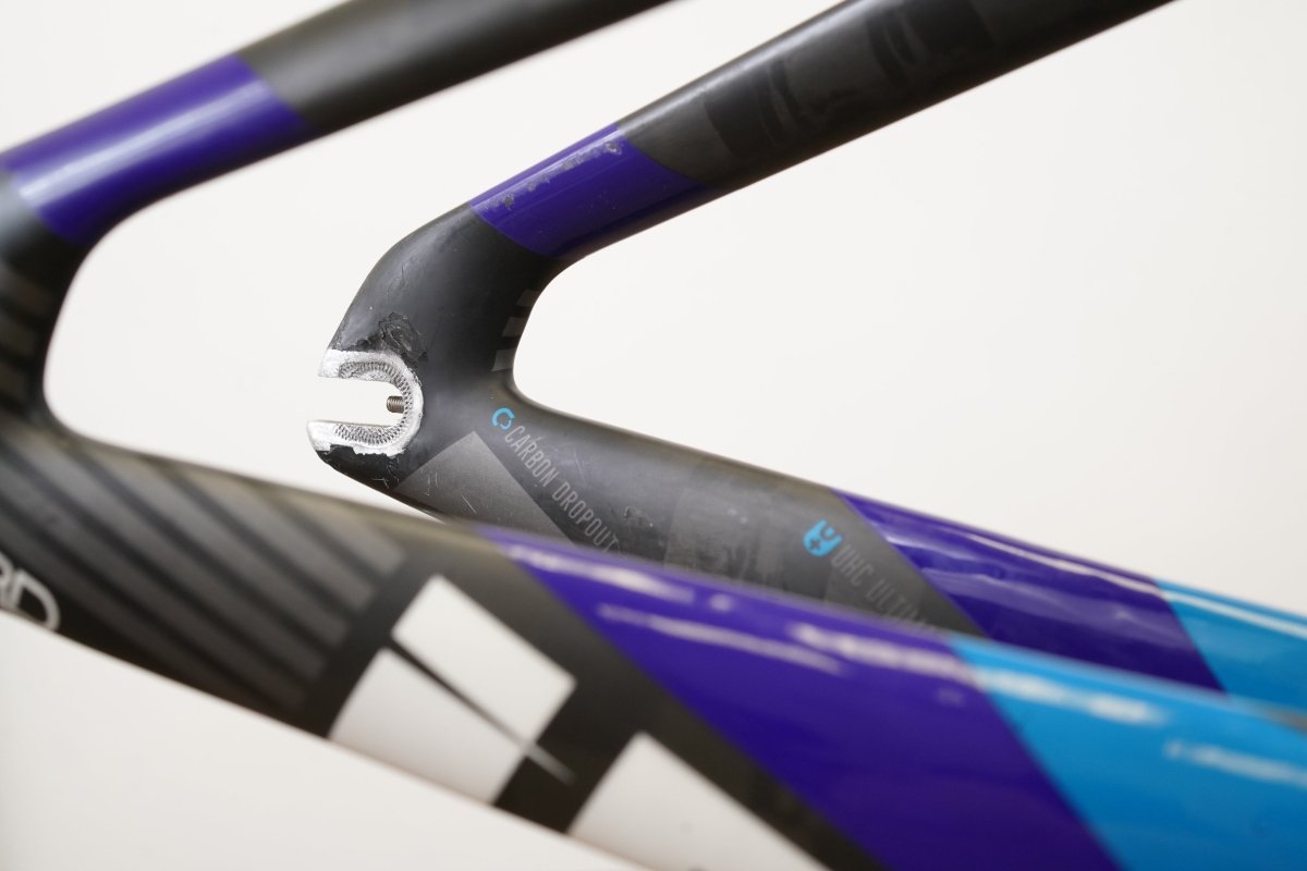 *Damaged* 48cm Felt IA FRD Carbon Aero Rim Brake TT Triathlon Frameset IA