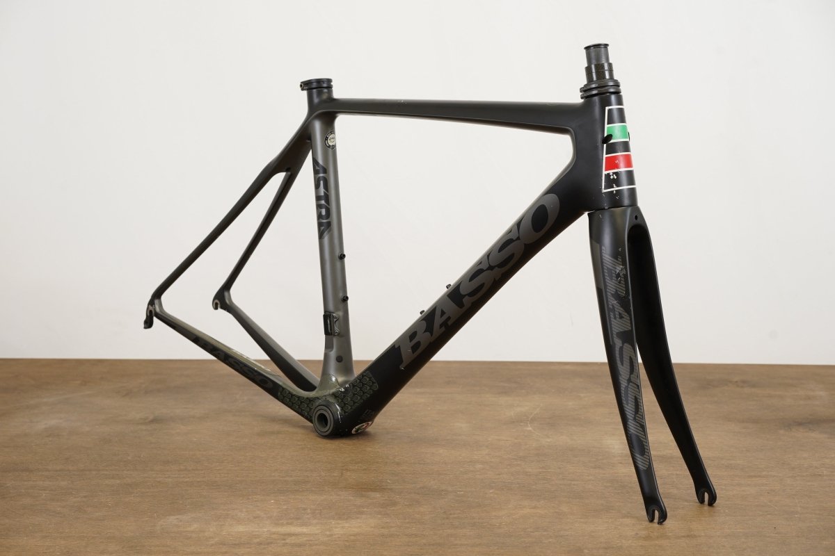 *Damaged* 51cm Basso Astra Carbon Rim Brake Road Frameset