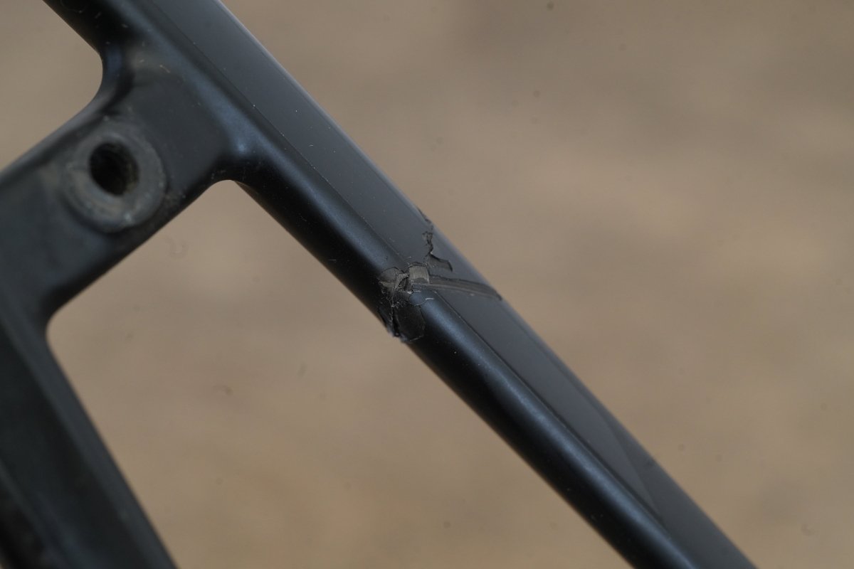 *Damaged* 52cm Scott Addict RC Carbon Rim Brake Road Frameset