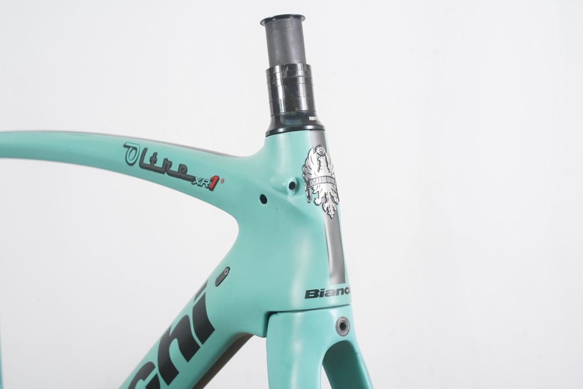 * Damaged* 54cm Bianchi Oltre XR1 Carbon Rim Brake Road Frameset