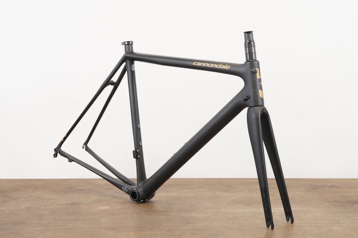 *Damaged* 54cm Cannondale SuperSix Gen 1 EVO Black Inc. Carbon Rim Brake Frameset