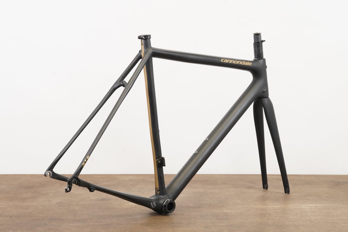 *Damaged* 54cm Cannondale SuperSix Gen 1 EVO Black Inc. Carbon Rim Brake Frameset