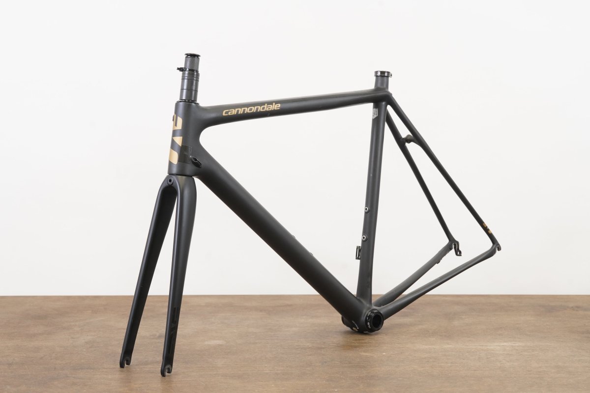 *Damaged* 54cm Cannondale SuperSix Gen 1 EVO Black Inc. Carbon Rim Brake Frameset